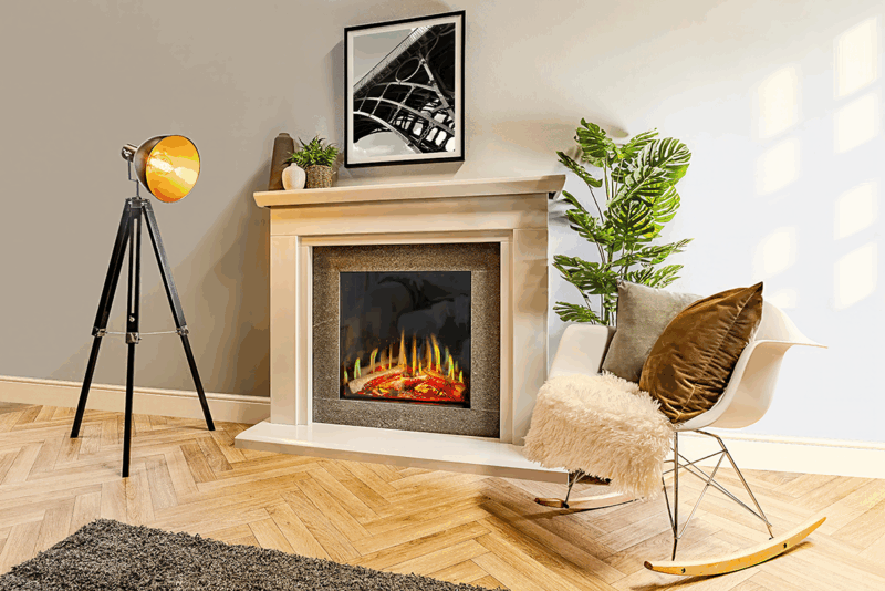 Chimenea eléctrica LUMINOSA 62 Ultra Flame - Imagen 3