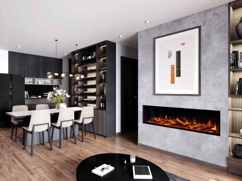 Chimenea eléctrica I1800E DEEP smart App - Imagen 3