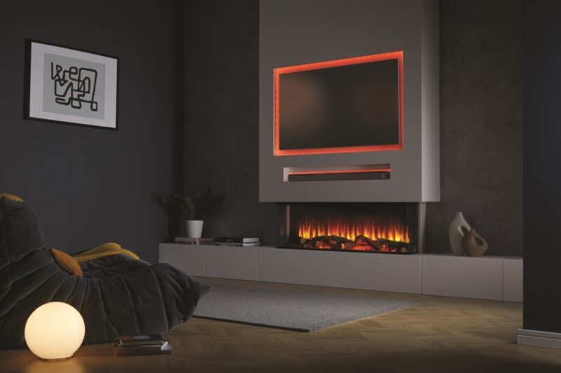 Chimenea eléctrica I1250E DEEP smart App - Imagen 3