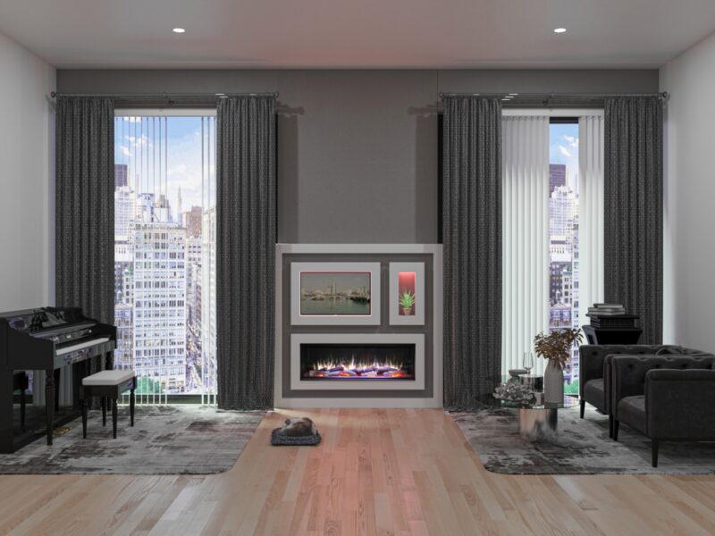 Chimenea eléctrica I1250E DEEP smart App - Imagen 2