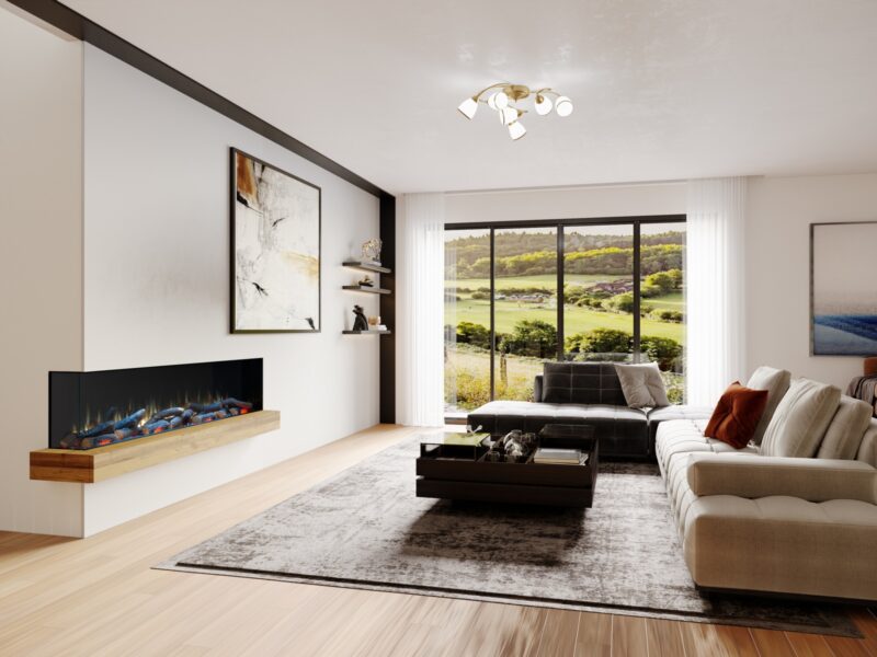 Chimenea eléctrica I1500E DEEP smart App - Imagen 3