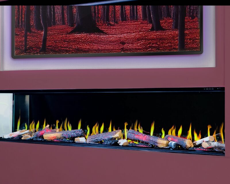 Chimenea eléctrica LUMINOSA 185 Ultra Flame - Imagen 2